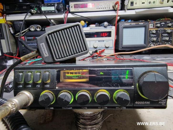 CB Skiptech 4000 FM, Telecommunicatie, Zenders en Ontvangers, Zo goed als nieuw, Zender en Ontvanger, Ophalen of Verzenden
