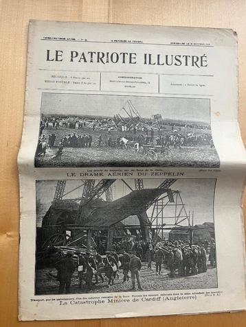 Patriotte illustré-Catastrophe minière Cardiff -1913 beschikbaar voor biedingen