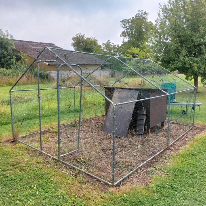 Kippenhok, Tuin en Terras, Kassen, Gebruikt, Aluminium, Ophalen