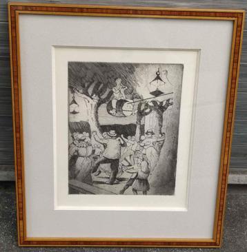 Lithographie de Gaston balande beschikbaar voor biedingen