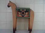 Houten paard met juwelenkistje juwelenkist beeld paard 45cm, Antiek en Kunst, Ophalen of Verzenden