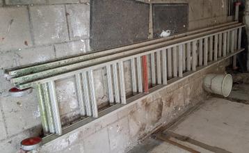 uitschuifbare 3 ledige ladder, Enlèvement, Comme neuf
