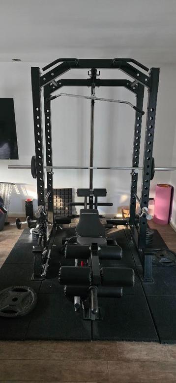 Home gym Barbarian - Compleet heavy duty, Enlèvement, Comme neuf, Métal, Centrale électrique