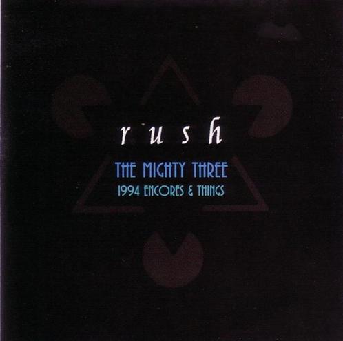 CD RUSH - The Mighty Three 1994 Encores & Dingen - Live, Cd's en Dvd's, Cd's | Rock, Nieuw in verpakking, Progressive, Verzenden