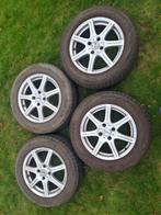 Pneus d'hivers sur jantes Aluminium 215/60/16 montés sur DS4, Auto-onderdelen, Banden en Velgen, Ophalen, 215 mm, 16 inch, Winterbanden