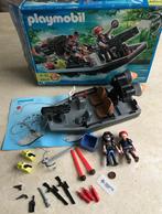 JEU PLAYMOBIL - "BATEAU A CANON ET VOLEURS" - 4845, Complete set, Gebruikt, Ophalen of Verzenden