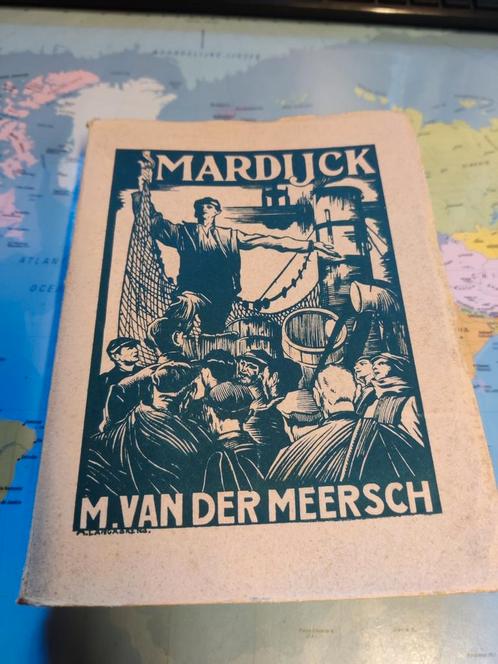 Livre ancien-Mardijck (1944-M. Van Der Meersch), Antiquités & Art, Antiquités | Livres & Manuscrits, Envoi