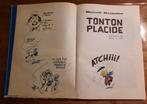 Benoît Brisefer - Tonton Placide + 3 originele tekeningen, Boeken, Stripverhalen, Eén stripboek, Ophalen of Verzenden, Gelezen