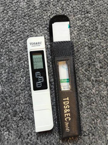 Tds en ec meter nieuw. beschikbaar voor biedingen