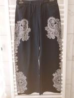 Pantalon large coton taille médium neuf pour 10 €, Ophalen, Zo goed als nieuw