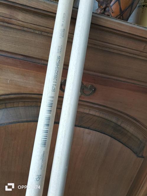 6 lattes rondes en bois 2m70, Huis en Inrichting, Stoffering | Gordijnen en Lamellen, Nieuw, 200 cm of meer, Ophalen