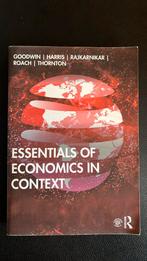 Essentials van economie in context, Boeken, Zo goed als nieuw