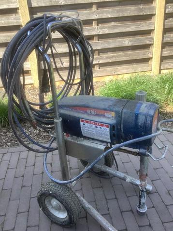 verfspuitmachine electron,is airless sprayer ultra plus  beschikbaar voor biedingen