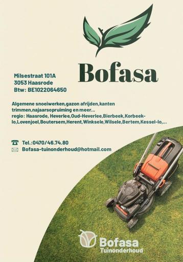 tuinman, snoeiwerk, gazon afrijden,... beschikbaar voor biedingen