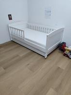 Kinderbed (70*140) wit met opberglade, Ophalen, Gebruikt, 70 tot 85 cm, 140 tot 160 cm
