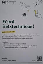 Word fietsenmaker in 2026 fietstechnieker fietshersteller, Ophalen