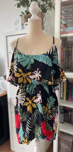 Robe tropicale t.M/L, Kleding | Dames, Maat 38/40 (M), Zwart, D&X, Gedragen