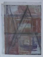 J. VAN BELLE / RETINA / ORIGINEEL WERK / 61x51cm / KADER SIG, Antiquités & Art, Art | Peinture | Moderne, Enlèvement ou Envoi