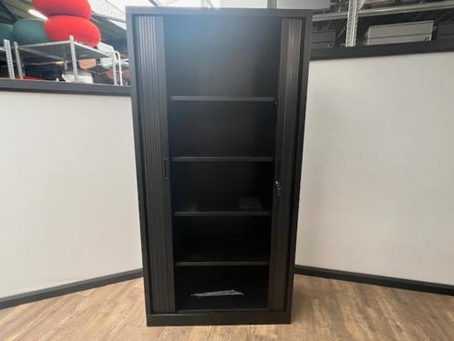 Zwarte robberechts roldeurkast (100), Huis en Inrichting, Woonaccessoires | Wandplanken en Boekenplanken, Ophalen