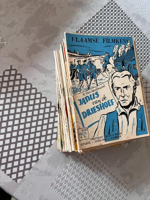 Pakket Vlaamse Filmkens  50- tal, Boeken, Kinderboeken | Jeugd | onder 10 jaar, Gelezen, Fictie algemeen, Ophalen of Verzenden