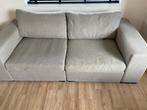 1 zetel stof kleur taupe (gereinigd), Ophalen, Zo goed als nieuw, Stof