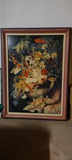 Schilderij bloemen, Antiek en Kunst, Ophalen