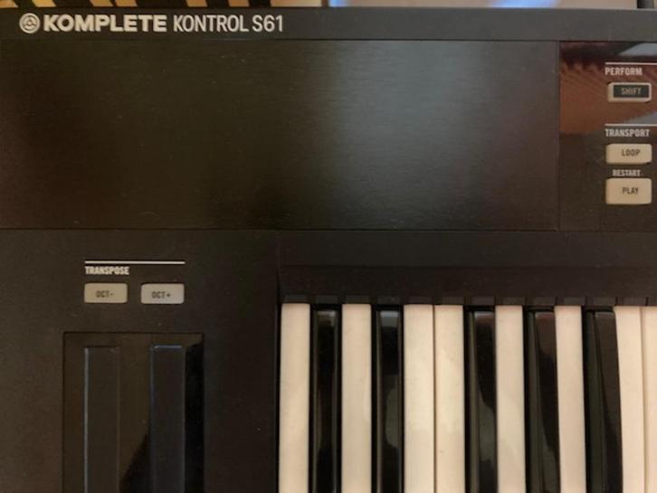 Komplete Kontrol S 61 keyboard MK1 Native Instruments, Muziek en Instrumenten, Keyboards, Zo goed als nieuw, 61 toetsen, Overige merken