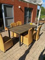 tuinstoelen, Tuin en Terras, Ophalen, Zo goed als nieuw, Wicker