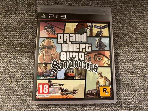 GTA San Andreas PS3, Consoles de jeu & Jeux vidéo, Jeux | Sony PlayStation 3, Comme neuf, Enlèvement ou Envoi