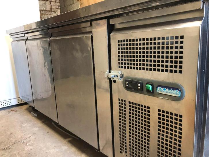 Table de congélation 3-portes inox, Articles professionnels, Horeca | Équipement de cuisine, Refroidissement et Congélation, Utilisé