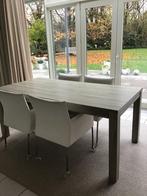 Tafel, Huis en Inrichting, Tafels | Eettafels, Ophalen, Zo goed als nieuw, 150 tot 200 cm, 50 tot 100 cm