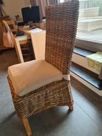 6 Landelijke rotan stoelen, Huis en Inrichting, Ophalen, Nieuw, Hout, Landelijk