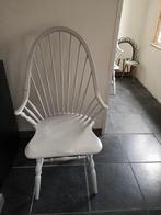 2 vintage spijlenstoelen wing back chair, Ophalen