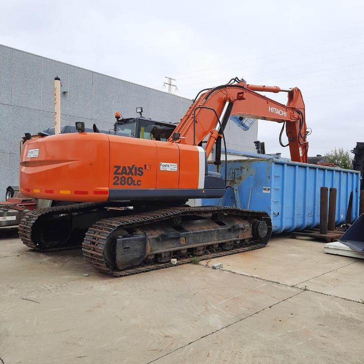 Hitachi Zaxis 280, Zakelijke goederen, Machines en Bouw | Kranen en Graafmachines, Graafmachine, Ophalen