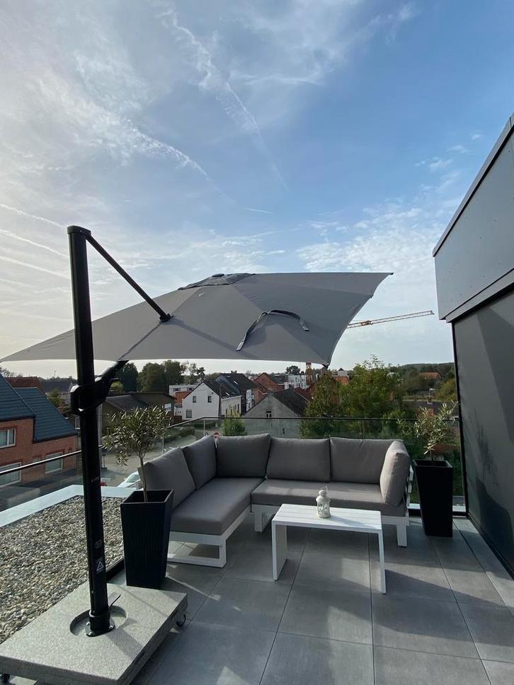 Zweefparasol te koop 3x3, Tuin en Terras, Parasols, Ophalen