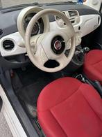 Fiat 500 1.2 Lounge 2012, Auto's, Voorwielaandrijving, 4 cilinders, 400 kg, Leder en Stof