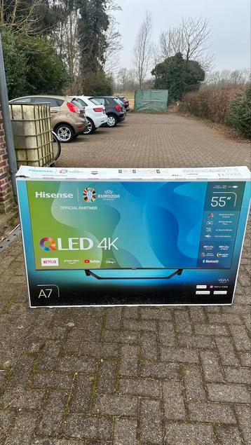 HISENSE QLED 4K (scherm beschadigd)  beschikbaar voor biedingen