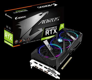 RTX 2060 SUPER 8GB AORUS beschikbaar voor biedingen