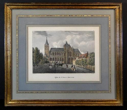 gravure * Peelaert  -  Madou *  Hertogenbosch ) St Jan, Antiek en Kunst, Kunst | Etsen en Gravures, Ophalen of Verzenden