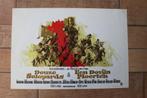 filmaffiche The Dirty Dozen 1967 Lee Marvin filmposter, Rechthoekig Liggend, Ophalen of Verzenden, Zo goed als nieuw, A1 t/m A3