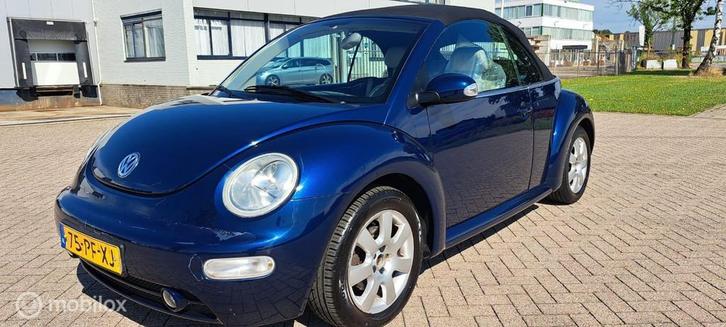 Volkswagen New Beetle Cabriolet 2.0 Highline, Auto's, Volkswagen, Te koop, Beetle (Kever), ABS, Airbags, Alarm, Centrale vergrendeling