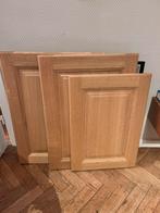 Porte face de meuble cuisine en chêne massif, Enlèvement, Comme neuf, Chêne