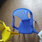 mooi kinderstoeltje in pvc gemakkelijk afwasbaar nieuw blauw, Ophalen of Verzenden, Nieuw