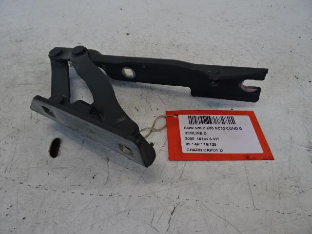 CHARNIERE DE CAPOT DROIT BMW 5 serie (E60) (12-2001/03-2010), Autos : Pièces & Accessoires, Autres pièces automobiles, BMW, Utilisé