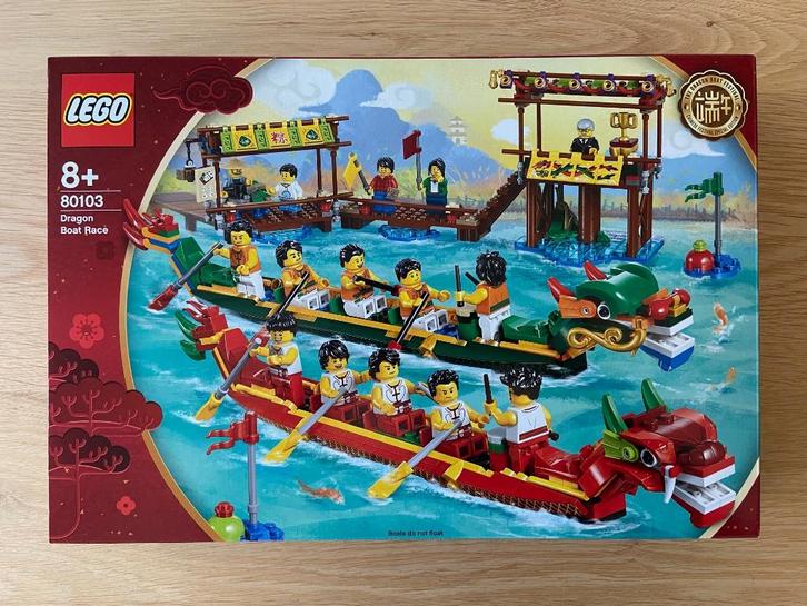 LEGO 80103 Dragon Boat Race, Kinderen en Baby's, Speelgoed | Duplo en Lego, Nieuw, Lego, Complete set, Ophalen of Verzenden