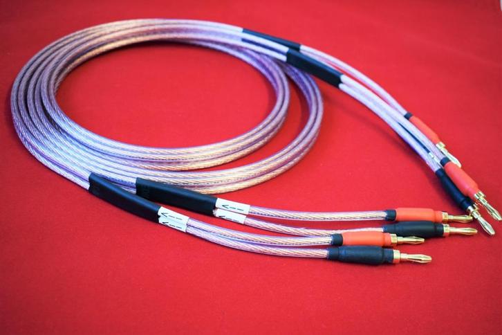 Van Damme UP-LCOFC Hi-Fi Speaker cable, 2 x 4 mm², Audio, Tv en Foto, Audiokabels en Televisiekabels, Nieuw, Luidsprekerkabel