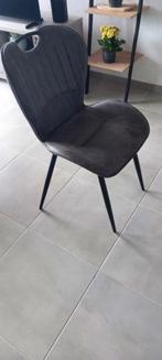 6 mooie stoelen, 4 maand oud, Maison & Meubles, Chaises, Noir, Enlèvement, Métal