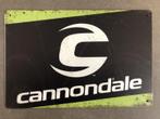 Plaque murale Cannondale MTB en métal au look vintage, Enlèvement ou Envoi, Neuf, Panneau publicitaire