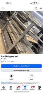 Inschiet apparaat, Articles professionnels, Enlèvement