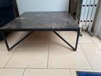 Salontafel met marmer tafelblad GRATIS, Enlèvement, Comme neuf